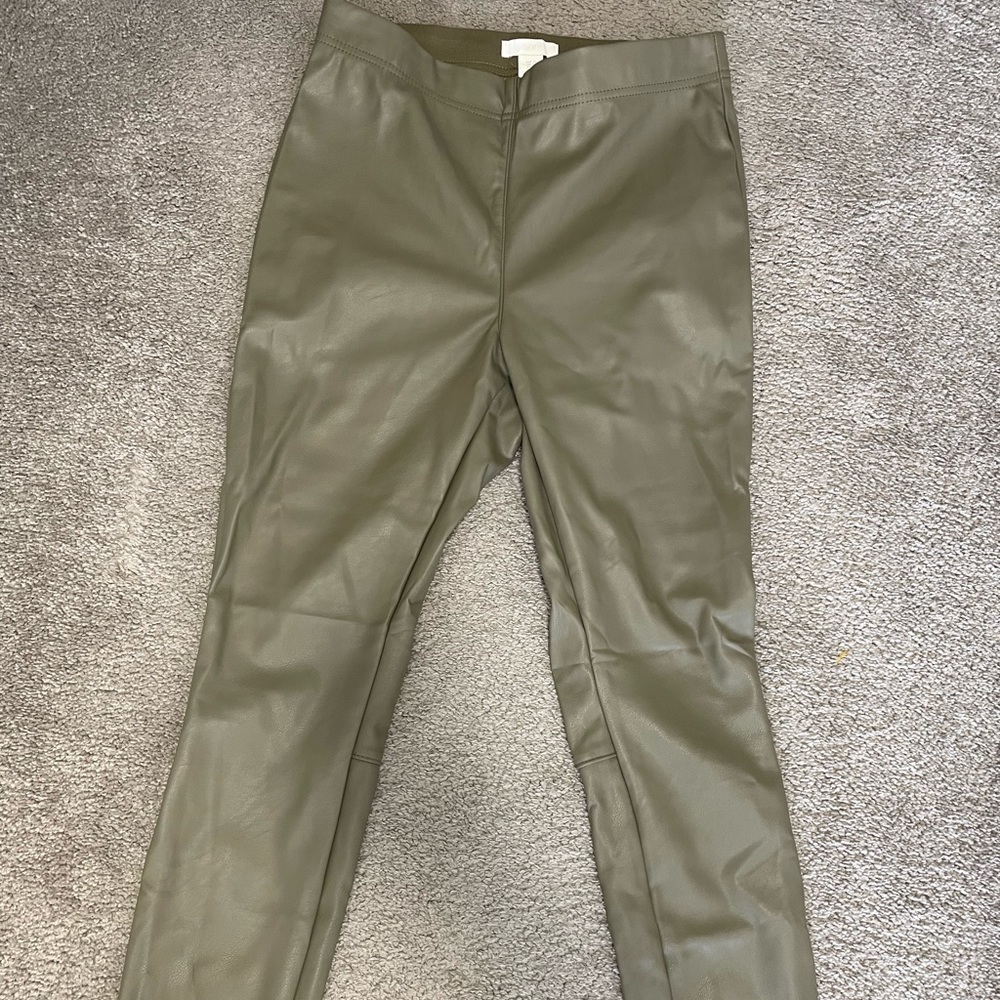 H&M Leather Leggings